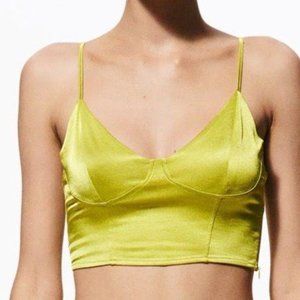 *FREE with Purchase of $100+*  NWT Zara Bustier
